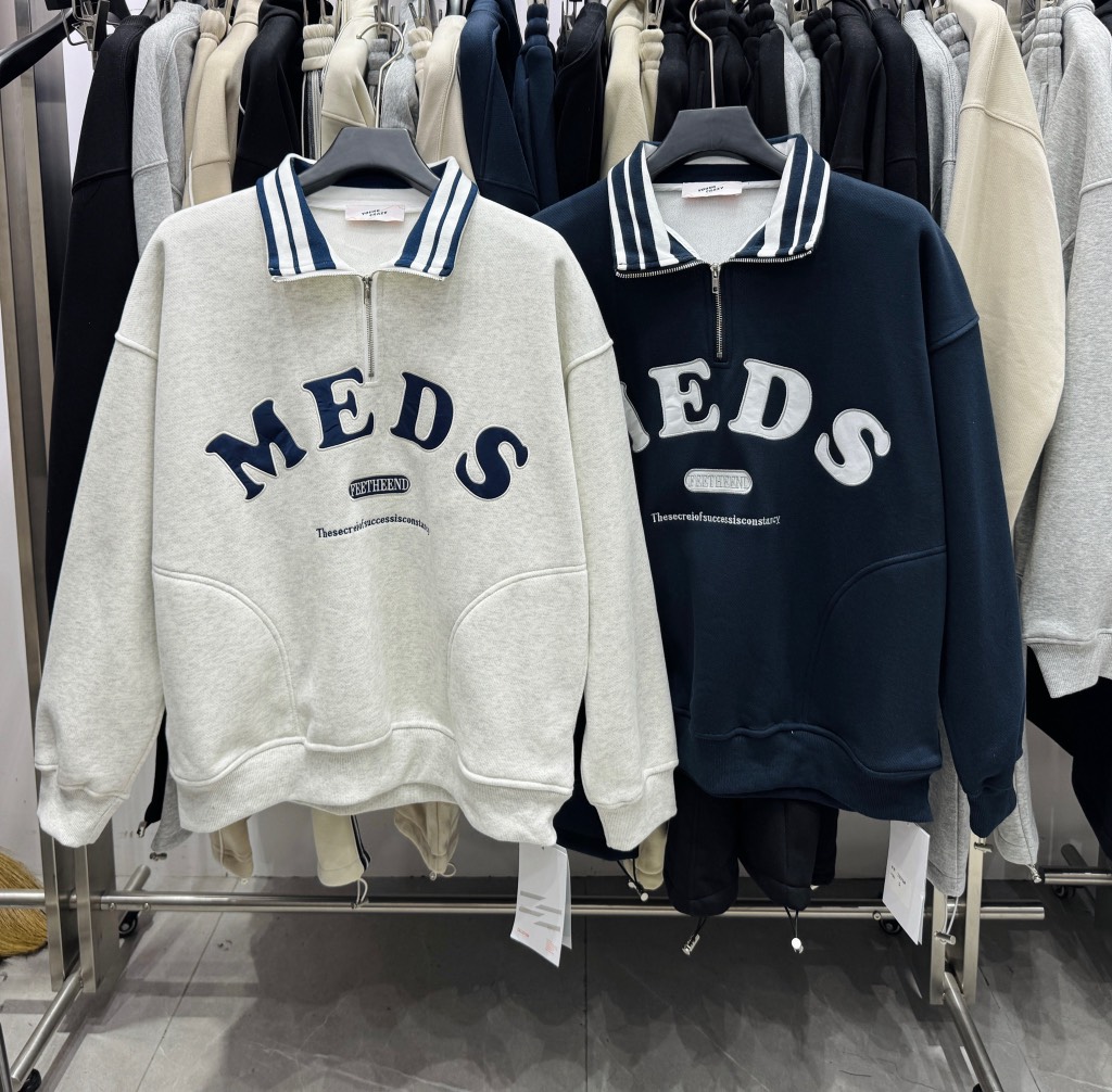 Áo sweater zip 3396-1