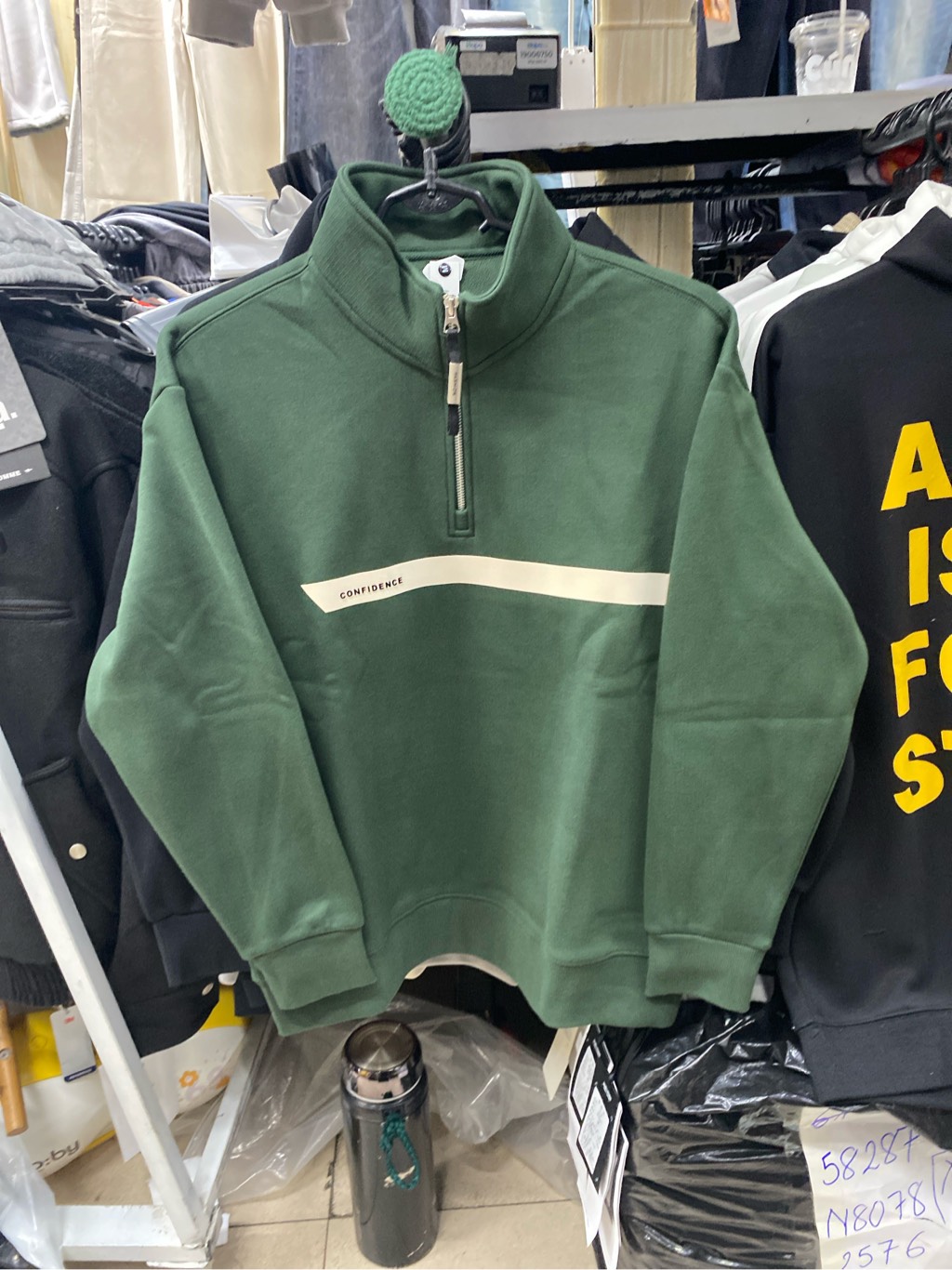 Sweater zip 55531 dạ quang