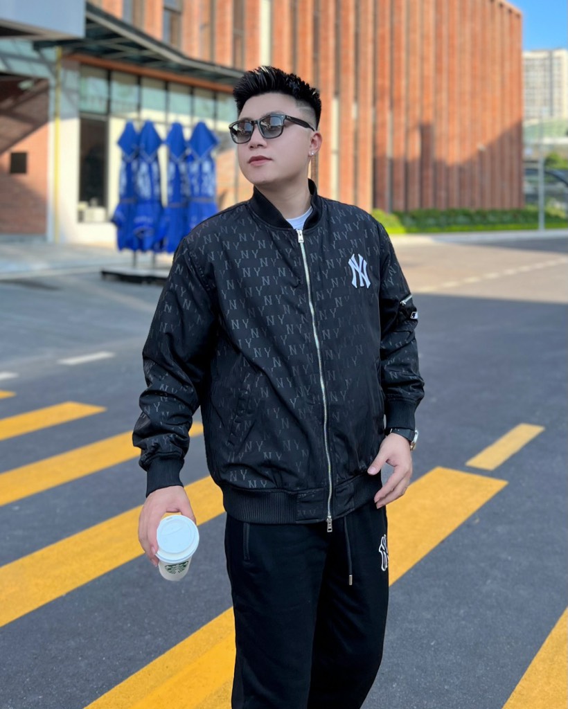 Bomber MLB full hoạ tiết