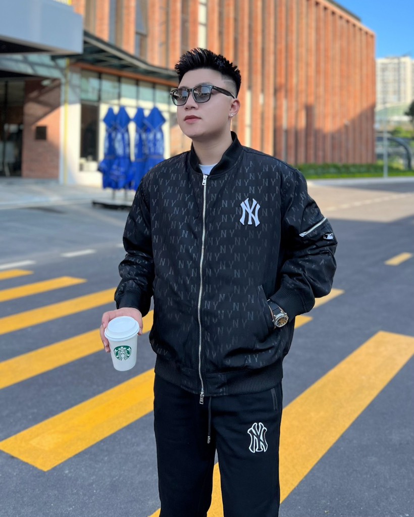 Bomber MLB full hoạ tiết