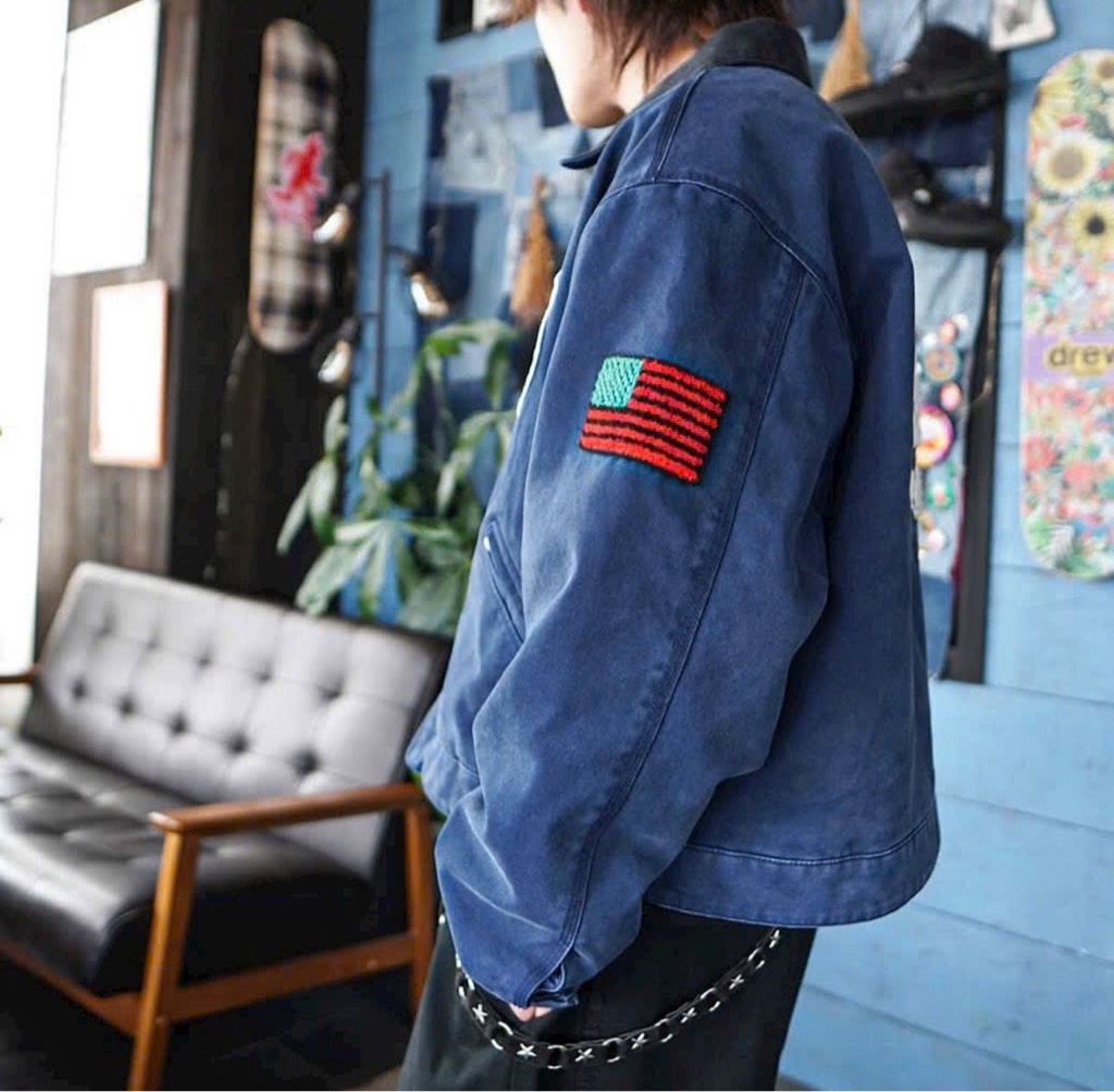 Áo khoác stussy denim