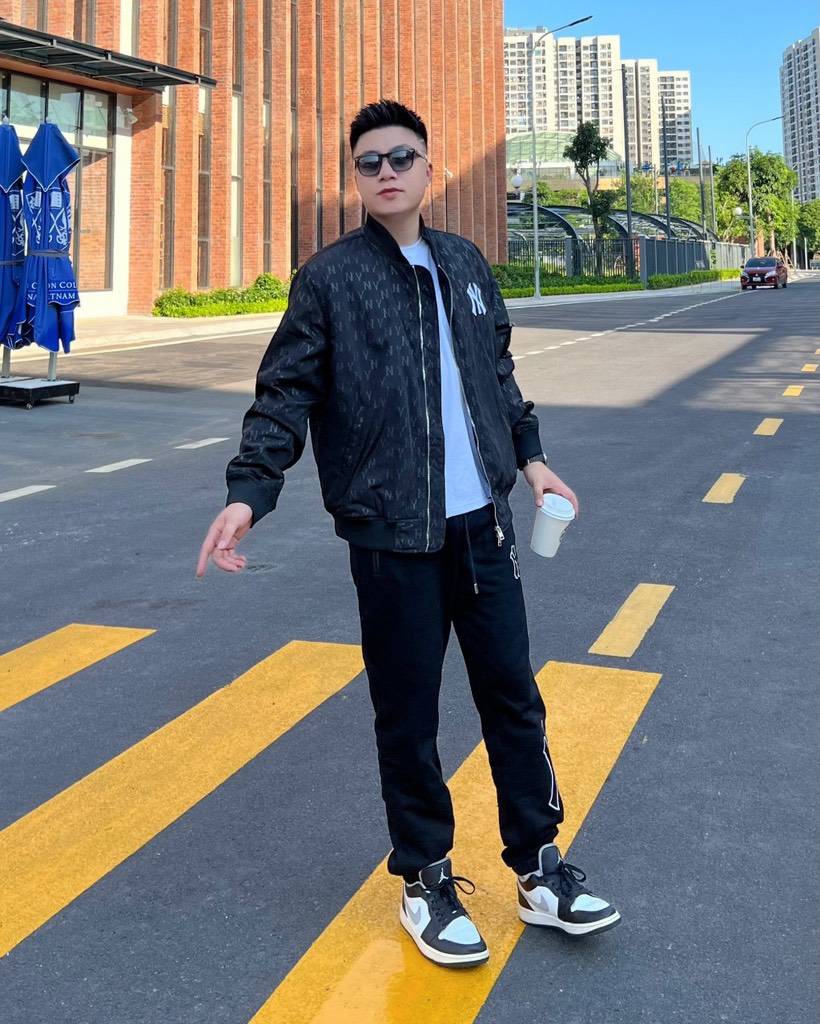 Bomber MLB full hoạ tiết