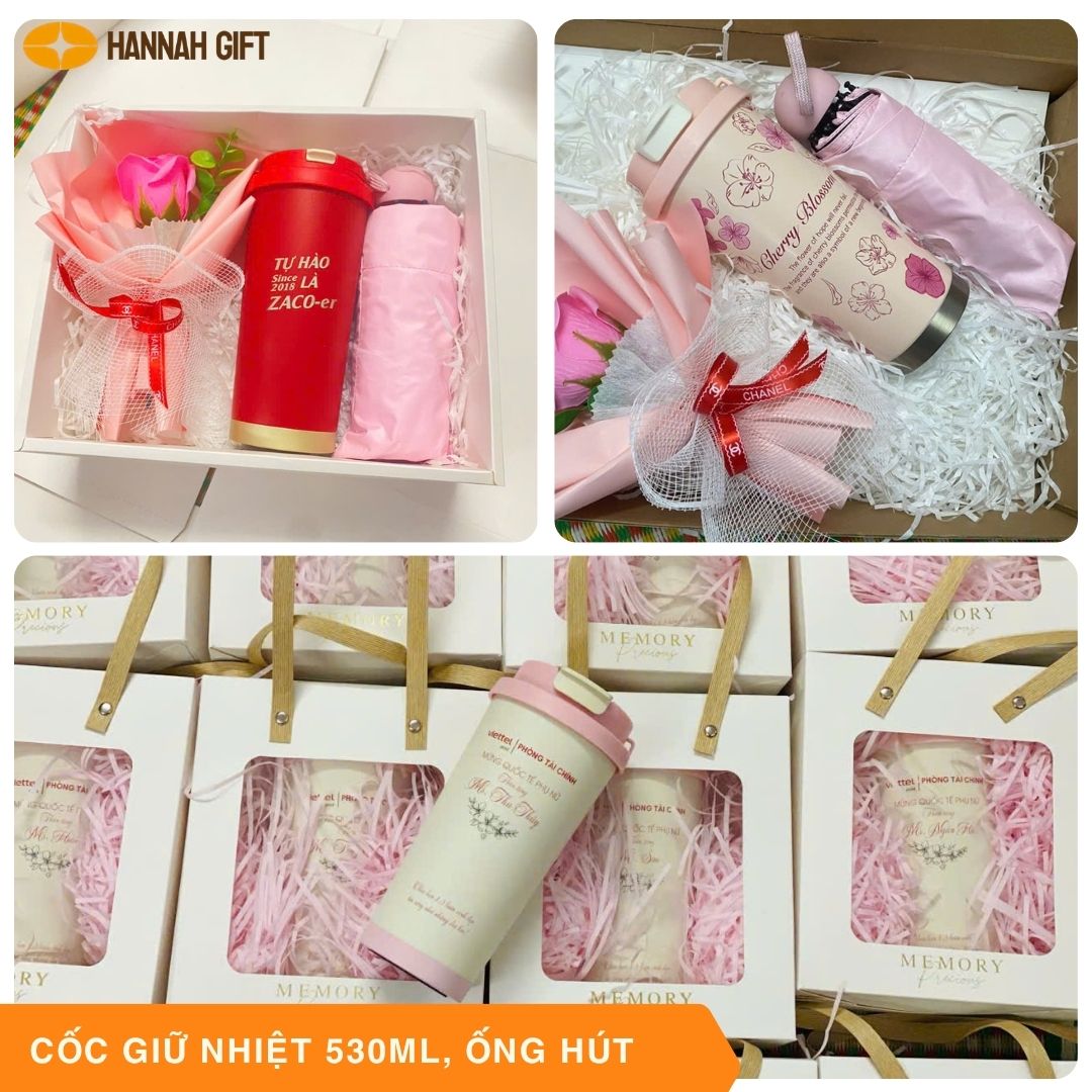 CỐC GIỮ NHIỆT 530ML KÈM ỐNG HÚT – TIỆN LỢI & HIỆN ĐẠI