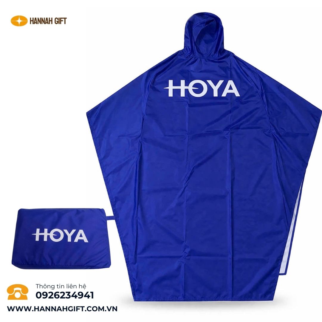 Áo mưa in logo công ty – In áo mưa giá rẻ theo yêu cầu