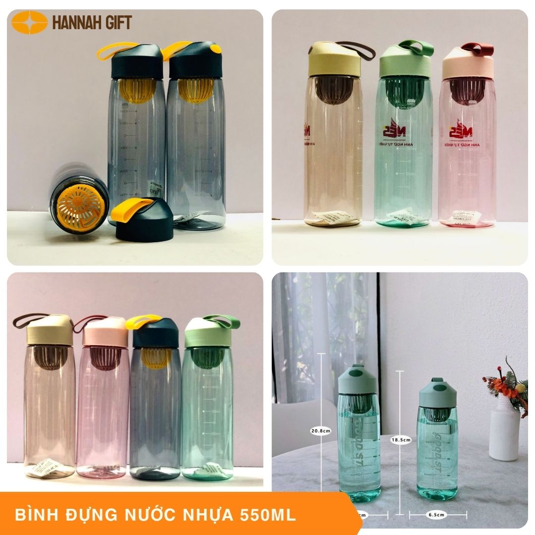 QUÀ TẶNG BÌNH NƯỚC NHỰA – TIỆN LỢI, TRẺ TRUNG, GIÁ TỐT