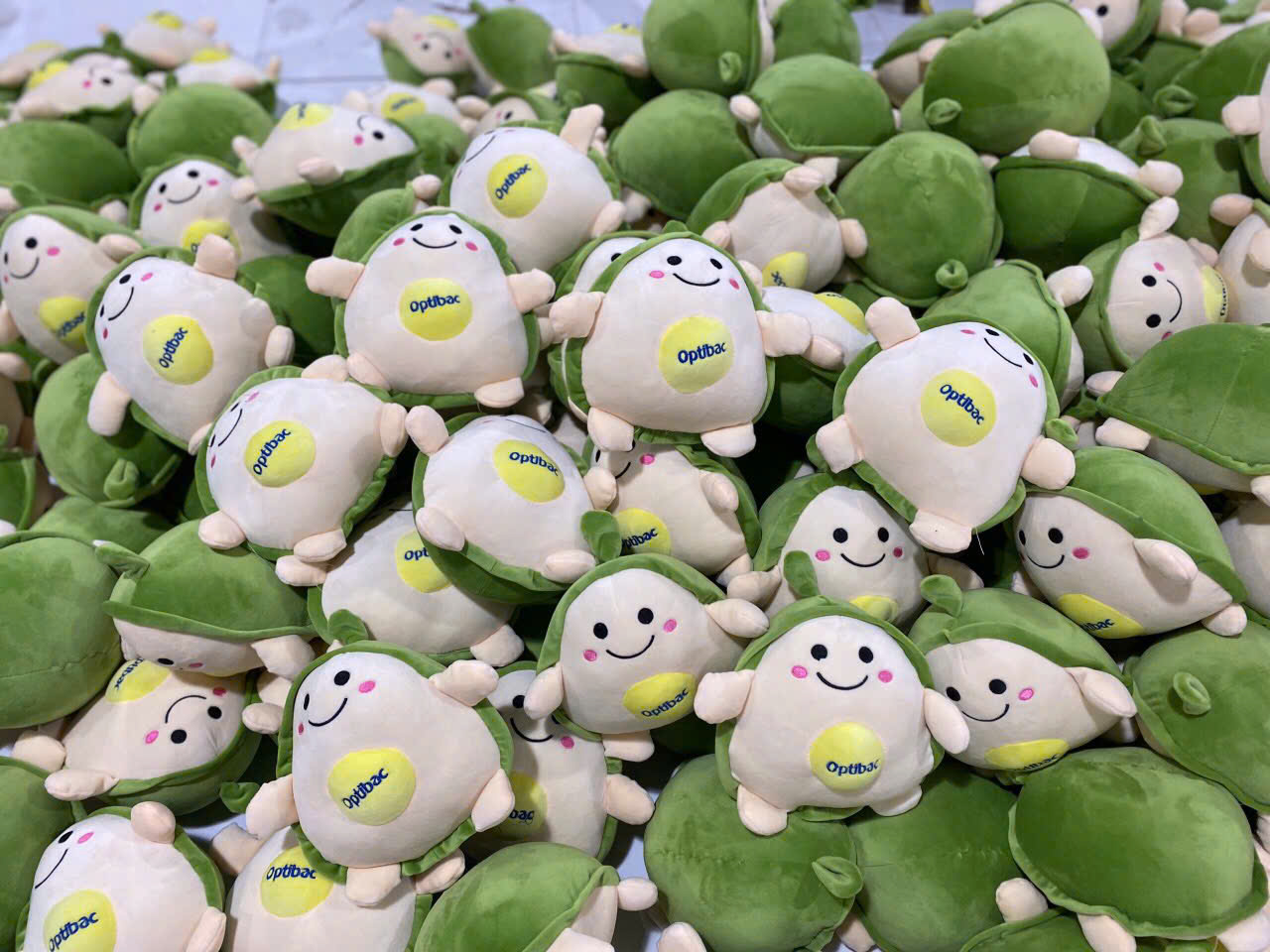 Gấu bông thêu logo