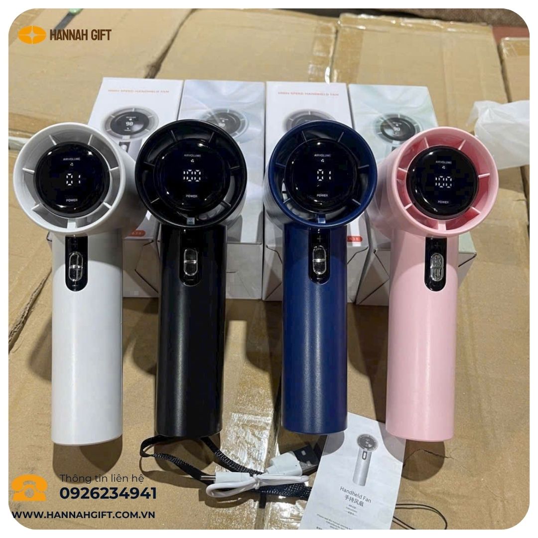 QUẠT TÍCH ĐIỆN IN LOGO – QUÀ TẶNG TIỆN ÍCH CHO MÙA HÈ