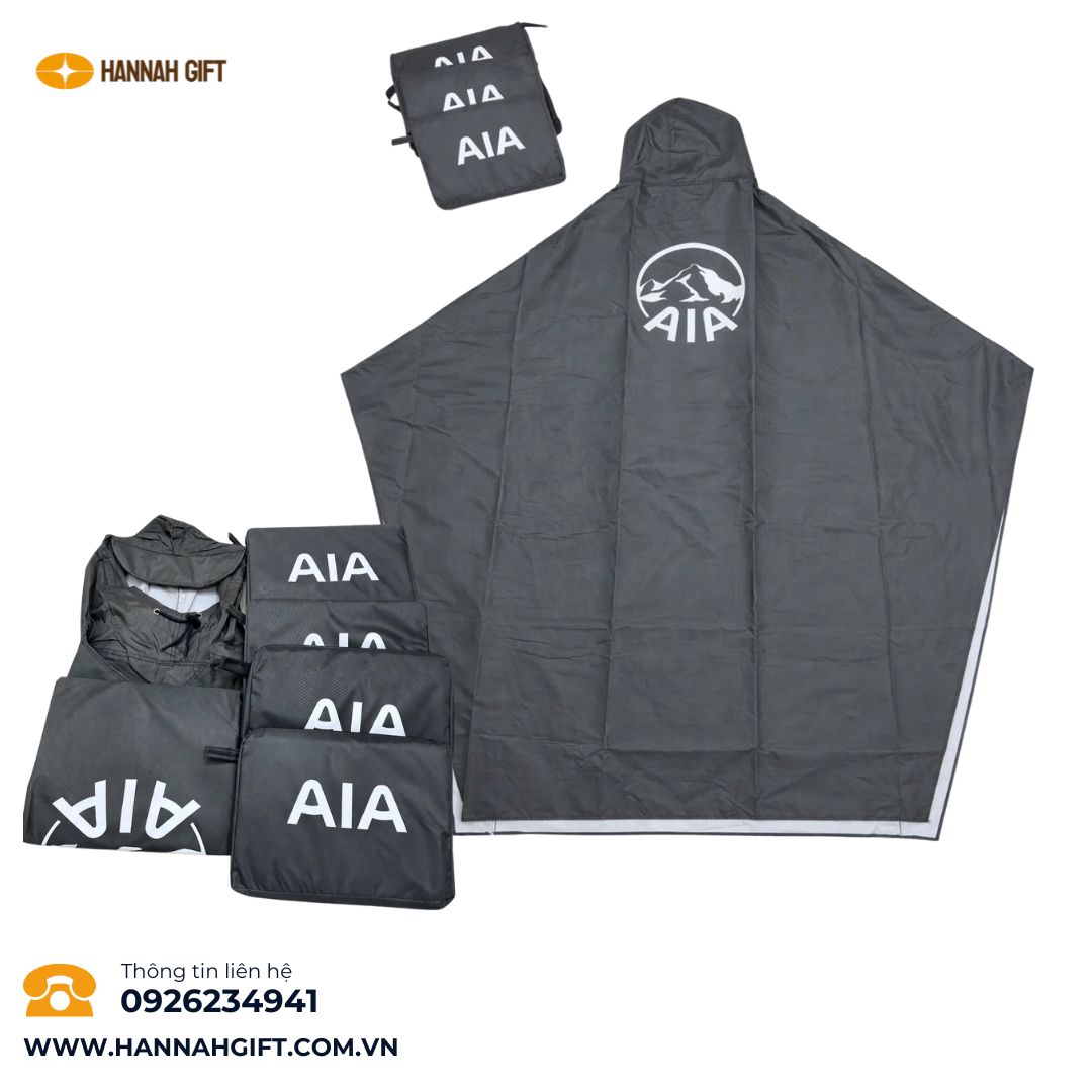 Áo mưa in logo công ty – In áo mưa giá rẻ theo yêu cầu