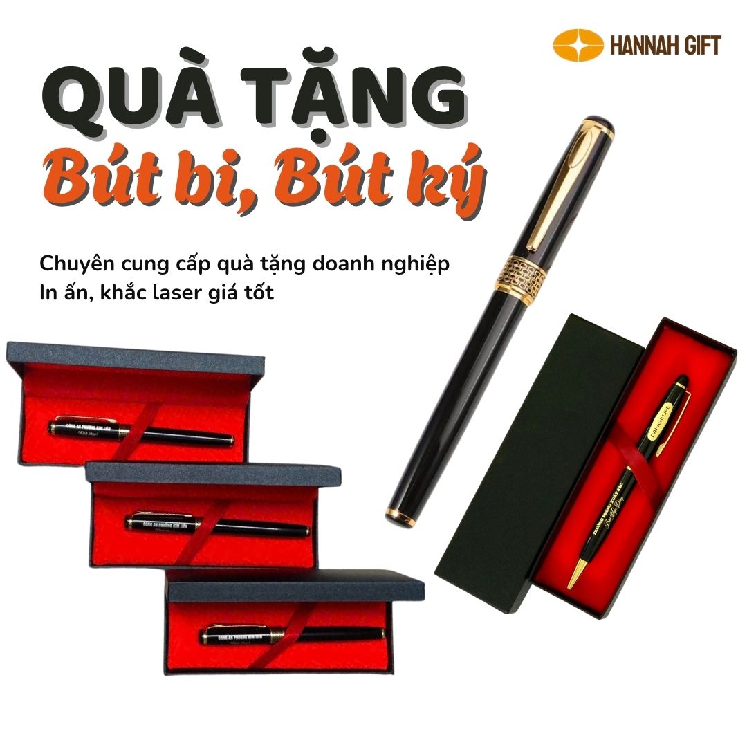 QUÀ TẶNG BÚT KÝ – NHỎ GỌN NHƯNG ĐẲNG CẤP