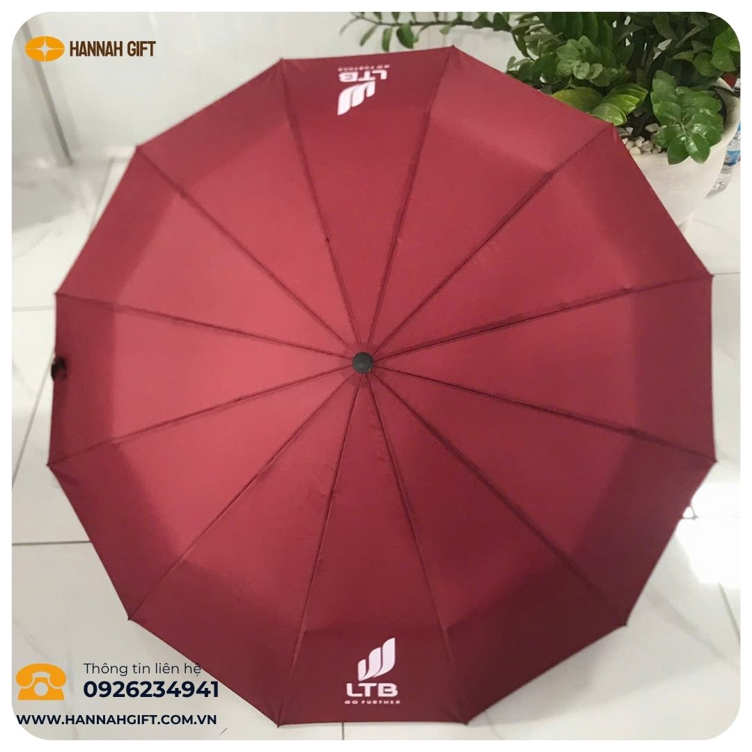 QUÀ TẶNG Ô DÙ IN LOGO – GIẢI PHÁP QUẢNG BÁ THƯƠNG HIỆU HIỆU QUẢ