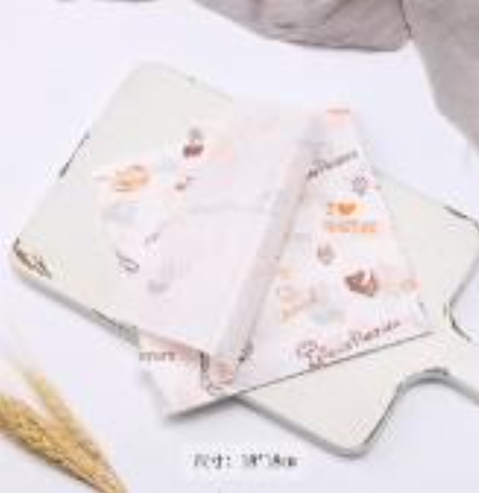 Giấy lót hộp bã mía 18*18 (Họa tiết hình)