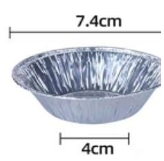 Đế tart bạc tròn 207 (Dây 250c) (Thùng 20 Dây)