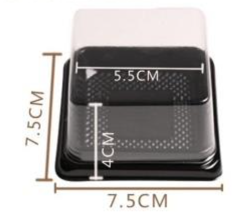 Hộp nhựa trung thu XY65S đế Đen (Thùng 3600c)