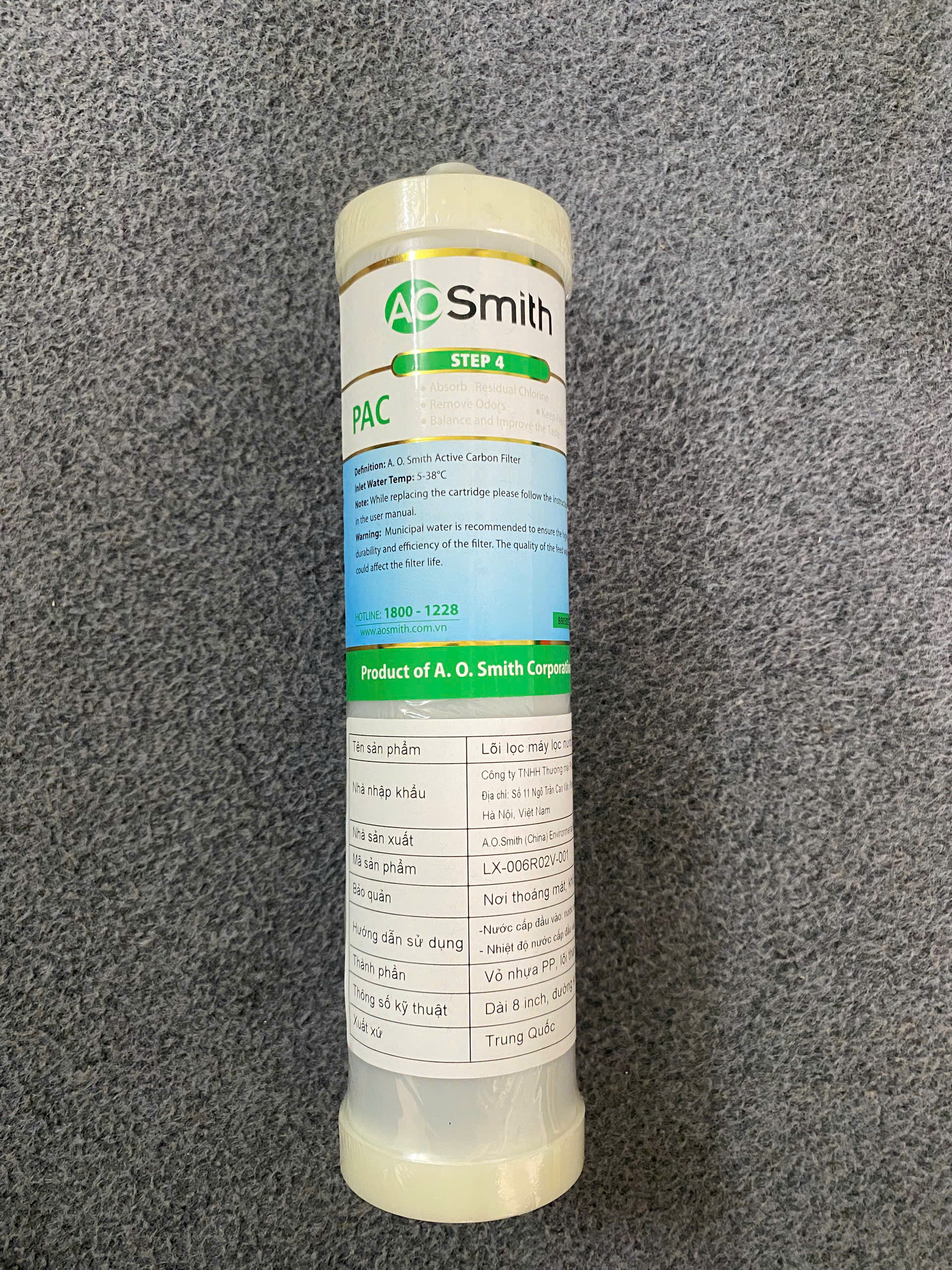 Bộ lõi lọc Ao Smith máy AR600-U3 & AR75-U2