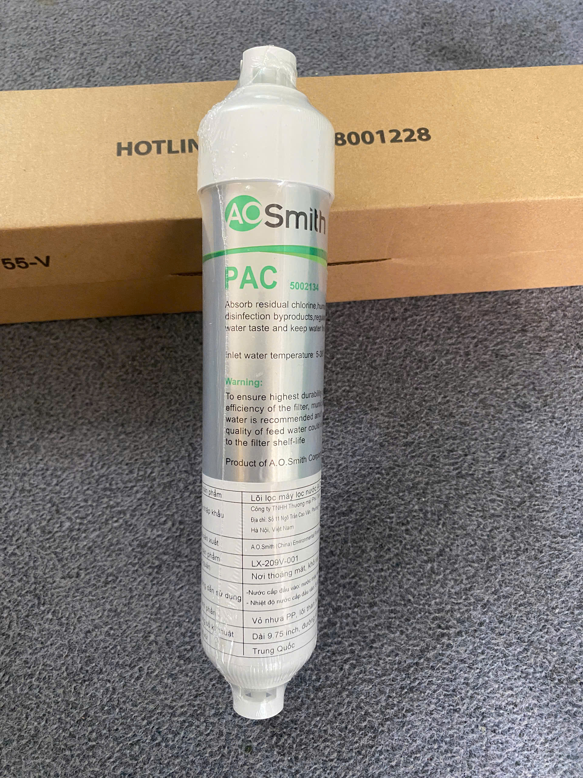 Bộ lõi lọc Ao Smith máy ADR75-V-ET-1