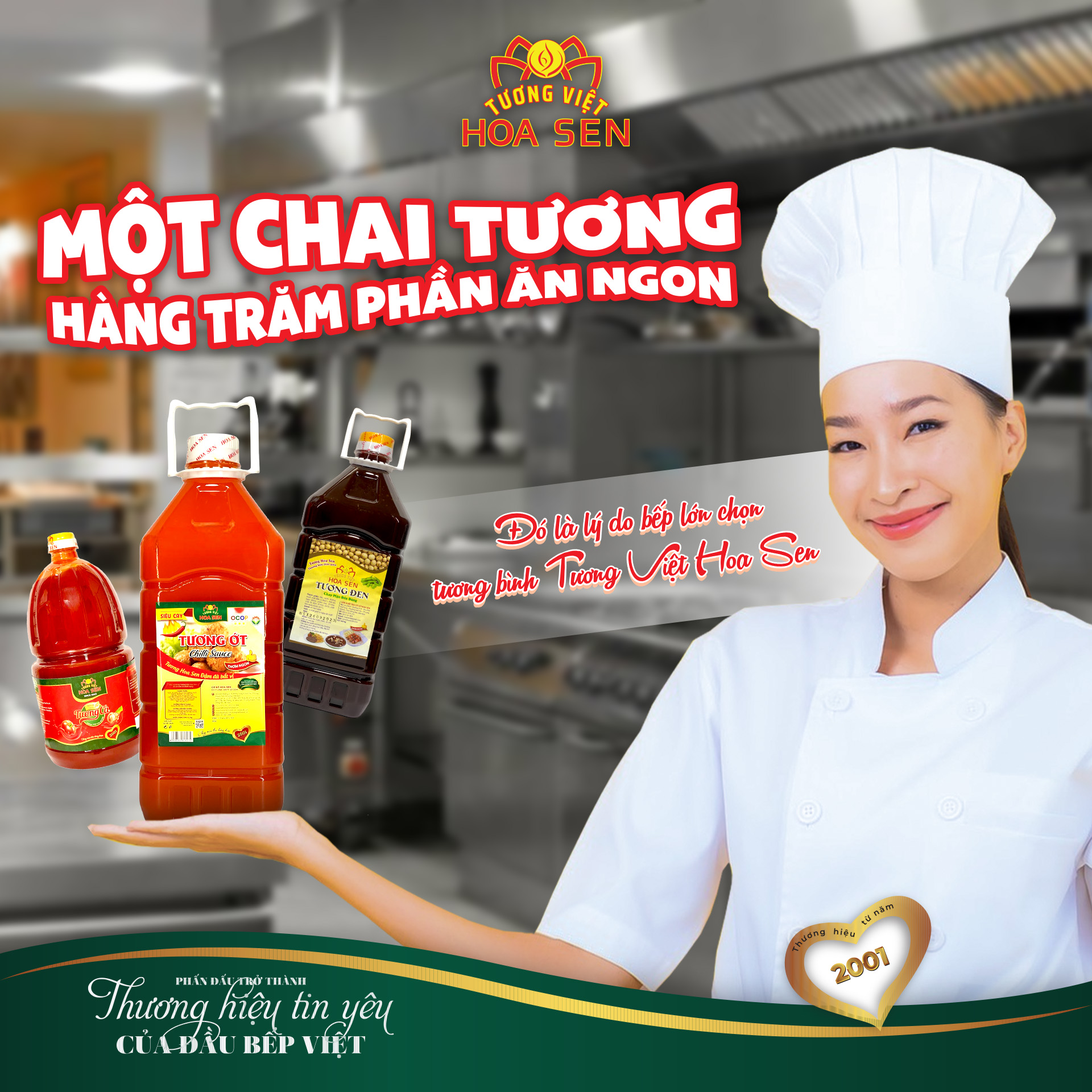 Tại Sao Bạn Nên Sử Dụng Các Sản Phẩm Đến Từ Thương Hiệu Tương Việt Hoa Sen?