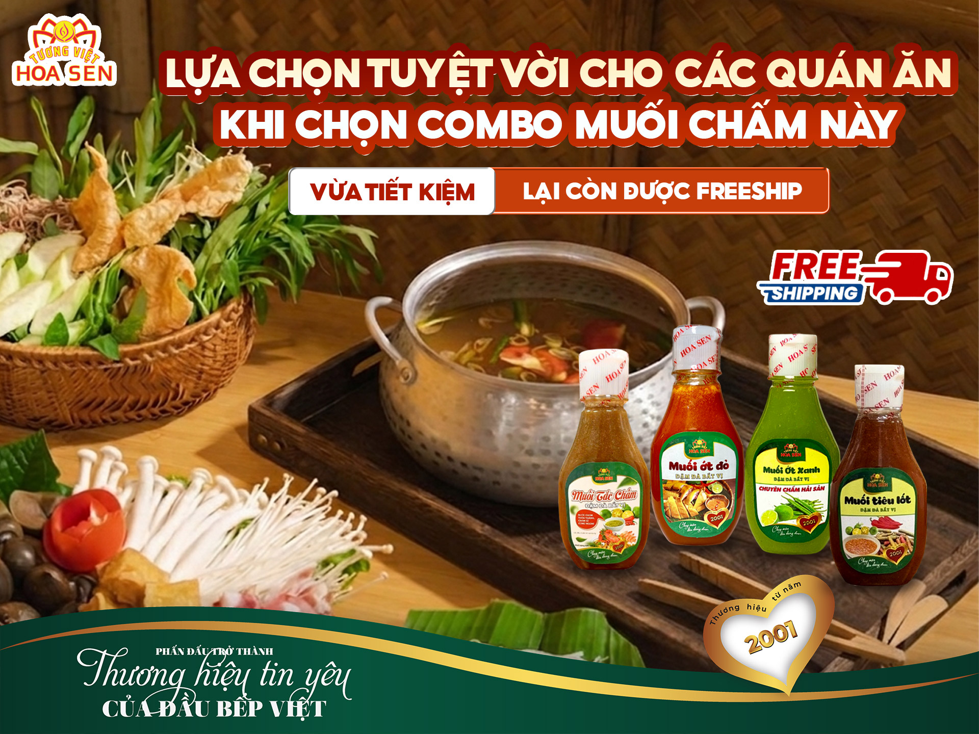 LỰA CHỌN TUYỆT VỜI CHO CÁC QUÁN ĂN KHI CHỌN COMBO NÀY - VỪA TIẾT KIỆM LẠI CÒN ĐƯỢC FREESHIP