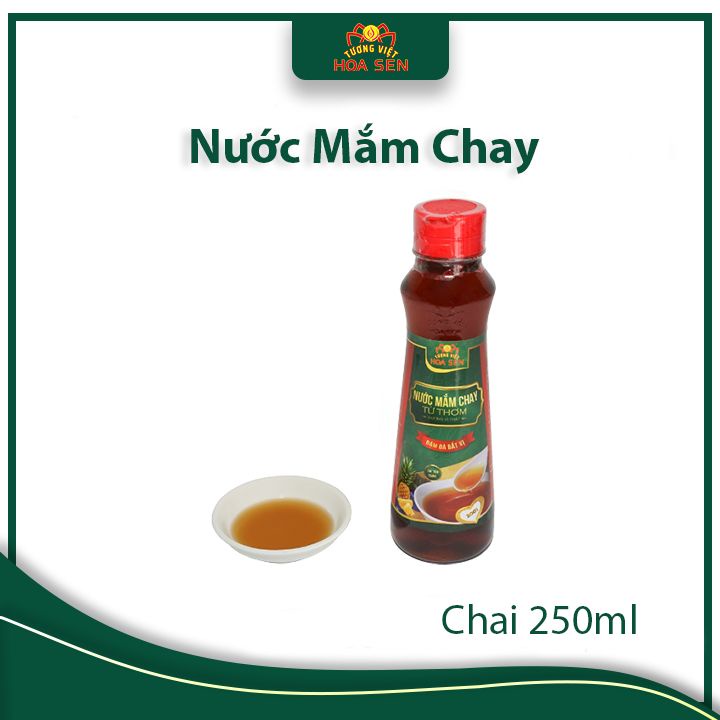 Nước Mắm chay 250ml - Tương Việt Hoa Sen - Đậm đà bắt vị