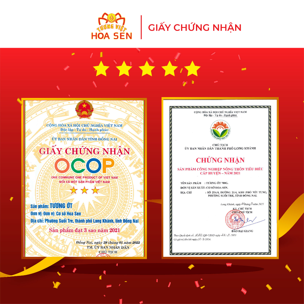 Tương ớt chai 700g - Tương Việt Hoa Sen - Đậm đà bắt vị