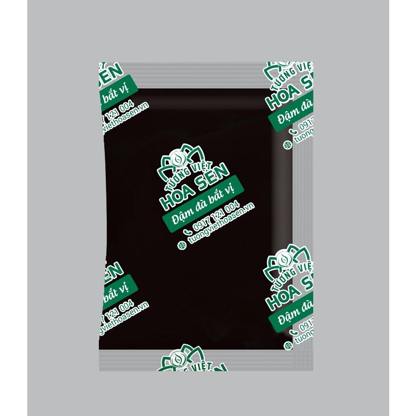 Nước tương gói nhỏ 13g TV- Túi 100 gói - Tương Việt Hoa Sen - Đậm đà bắt vị