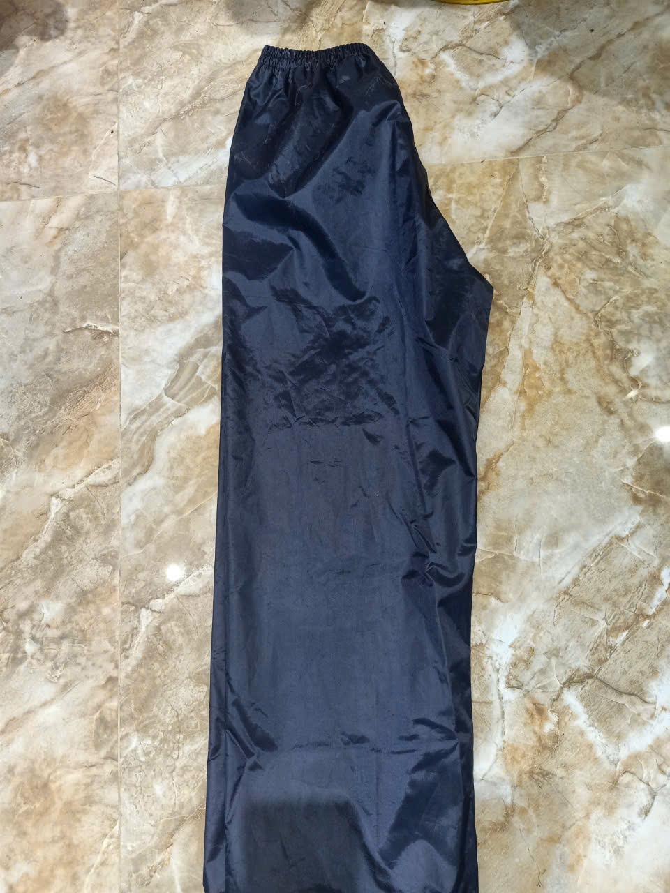 Quần đi mưa vải dù cao cấp chống thấm nước tốt (Tuấn Phong)