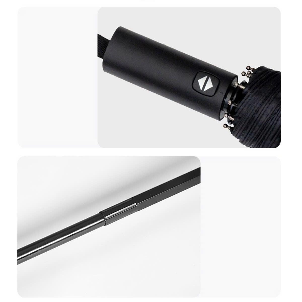 Ô Dù Che Mưa Che Nắng 10 Nan Xương Gấp Gọn 3 Đoạn Mở Tự Động Chất Liệu Vải Dù Chống Tia UV Tán Rộng TP1380