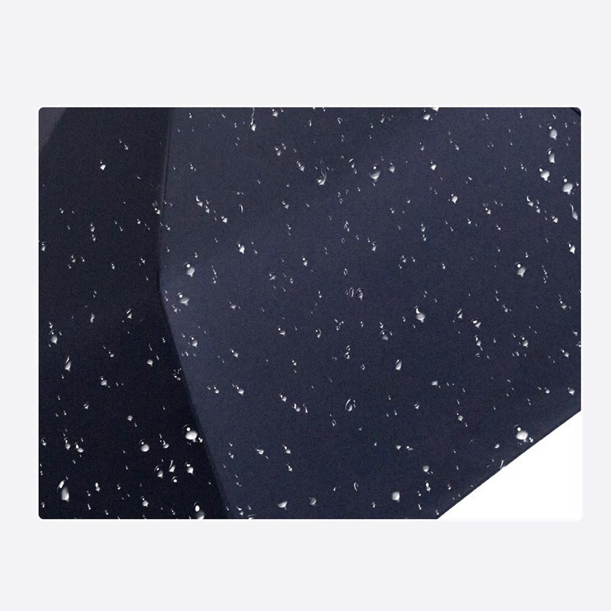 Ô Dù Che Mưa Che Nắng 10 Nan Xương Gấp Gọn 3 Đoạn Mở Tự Động Chất Liệu Vải Dù Chống Tia UV Tán Rộng TP1380