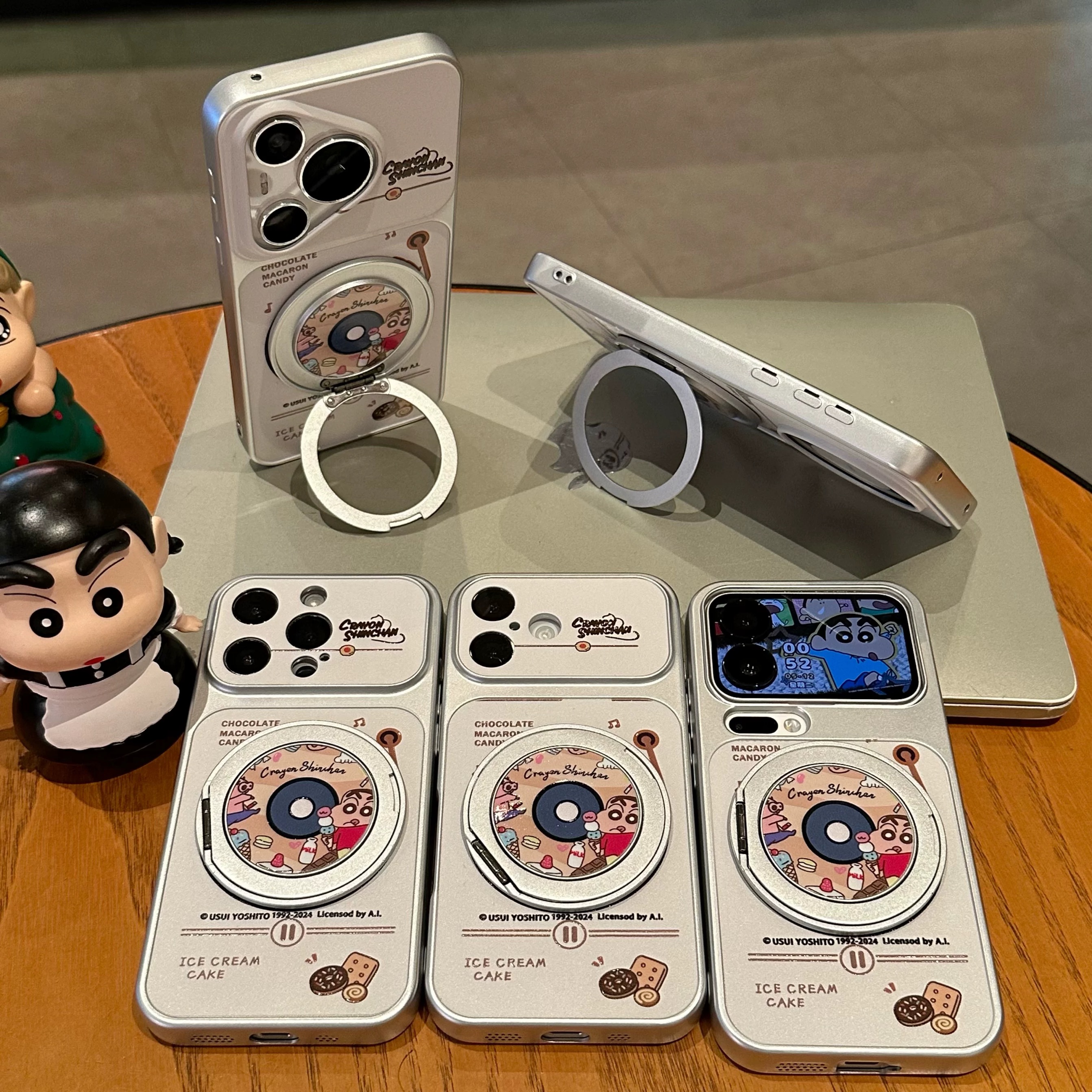 Ốp lưng Shin kèm giá đỡ điện thoại_O117 (Iphone, Huawei, Honor, OPPO, Vivo, Xiaomi & Redmi)
