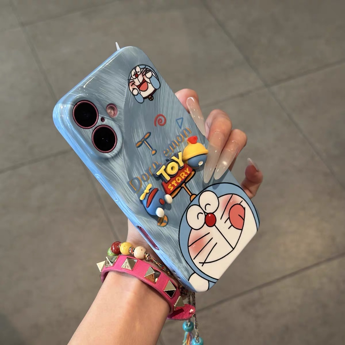 Ốp lưng Doraemon Toy Story_O218 (Iphone, Huawei, Honor, OPPO, Vivo, Xiaomi & Redmi)