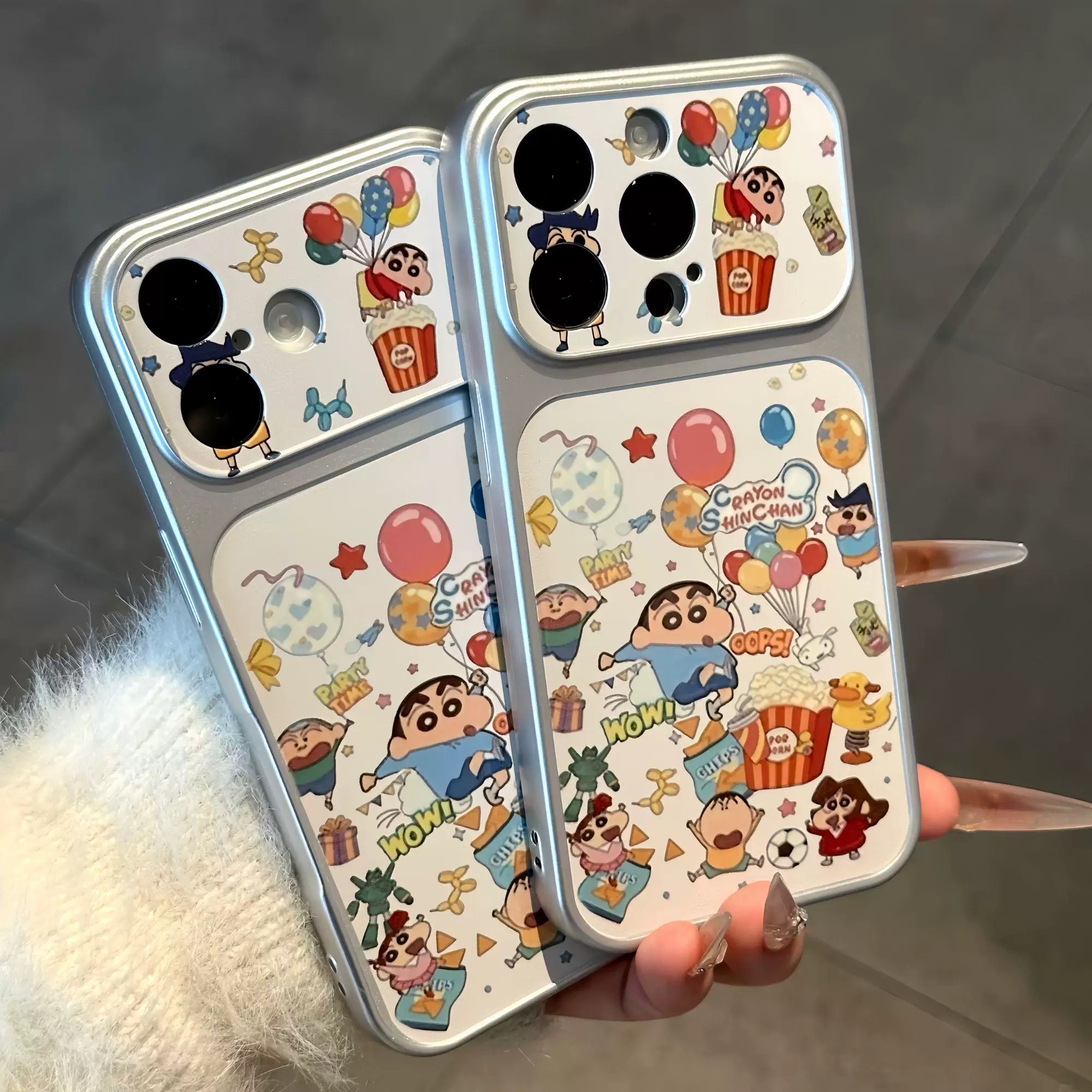 Ốp lưng Shin và bạn bè_O61 (Iphone, Huawei, Honor, OPPO, Vivo, Xiaomi & Redmi)