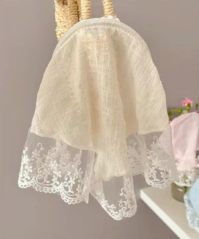 Khăn voan ren đội đầu_L24