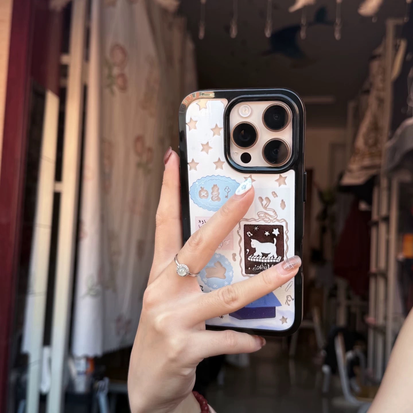 Ốp lưng Miffy tem thư vintage_O122 (Tất cả các dòng Iphone)