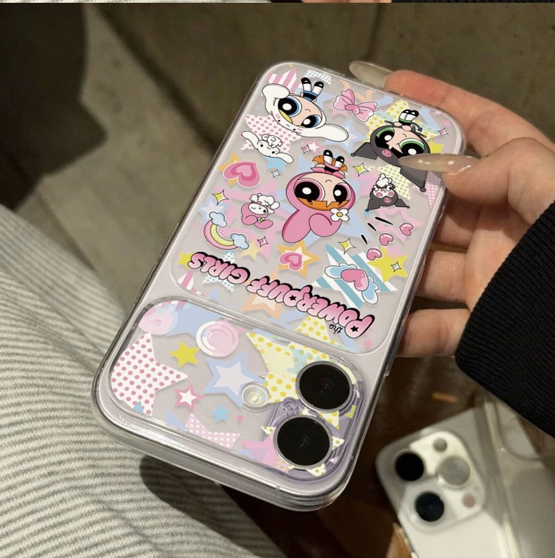 Ốp lưng Powerpuff Girls hoạt hình_O115 (Iphone, Huawei, Honor, OPPO, Vivo, Xiaomi & Redmi)