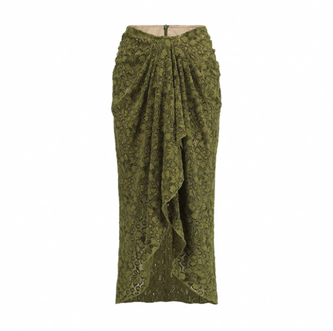 LaceMade áo corset vintage phối ren cổ điển_V23