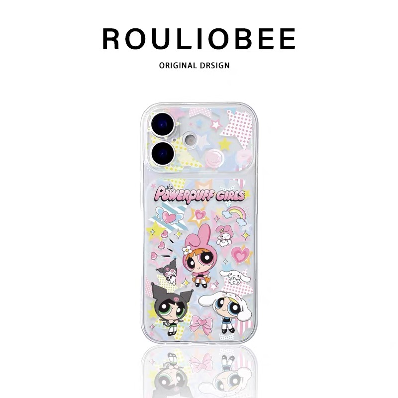 Ốp lưng Powerpuff Girls hoạt hình_O115 (Iphone, Huawei, Honor, OPPO, Vivo, Xiaomi & Redmi)