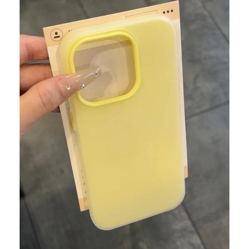 Ốp lưng silicon trơn kèm khe đựng ảnh_O20 (Tất cả các dòng Iphone)