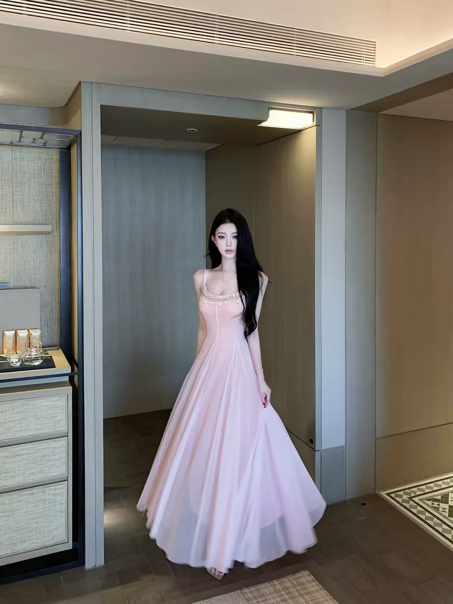 Đầm voan đính đá_Y50
