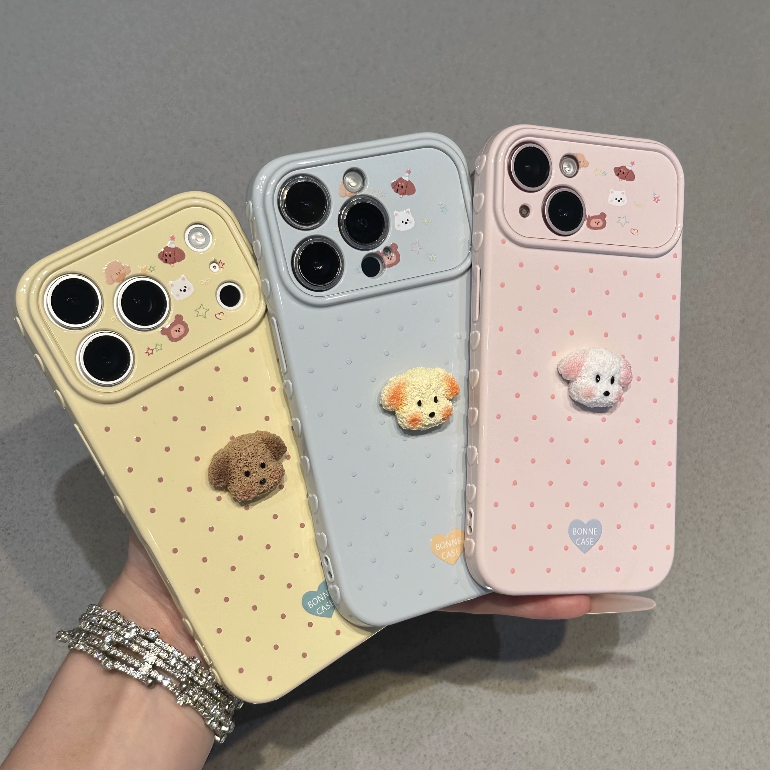 Ốp lưng cún bông dễ thương_O54 (Tất cả các dòng Iphone)