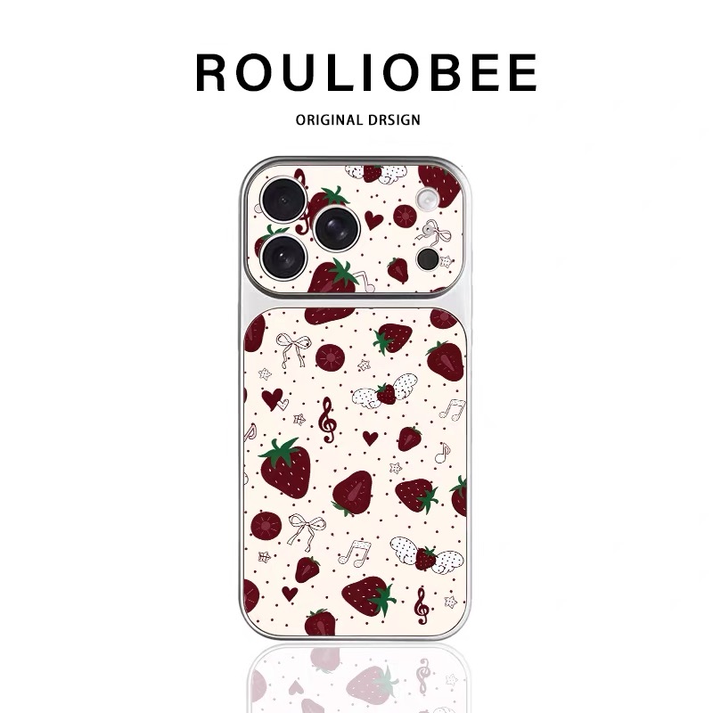Ốp lưng dâu tây vintage_O59 (Iphone, Huawei, Honor, OPPO, Vivo, Xiaomi & Redmi)