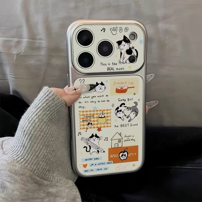 Ốp lưng mèo vintage_O182 (Iphone, Huawei, Honor, OPPO, Vivo, Xiaomi & Redmi)