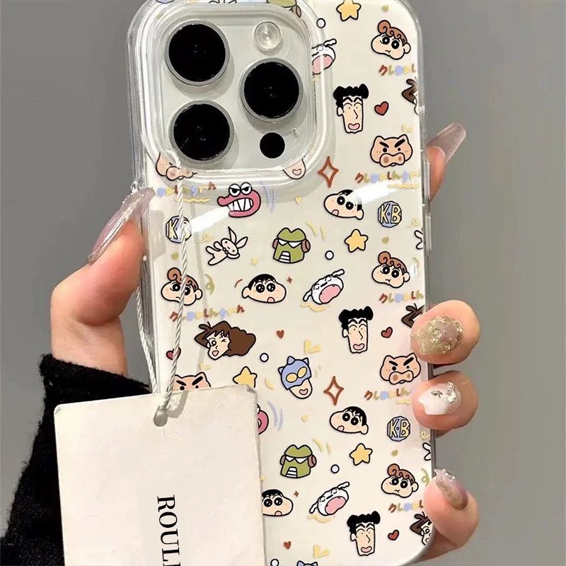Ốp lưng Shin icon dễ thương_O75 (Iphone, Huawei, Honor, OPPO, Vivo, Xiaomi & Redmi)