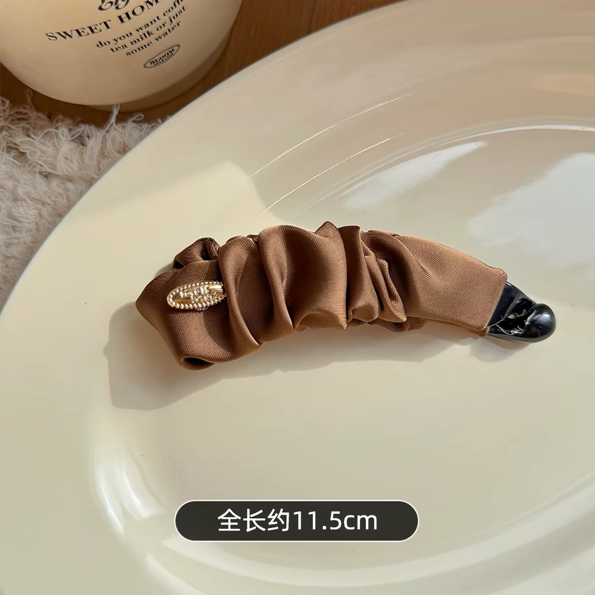Kẹp tóc lụa bản lớn_T14
