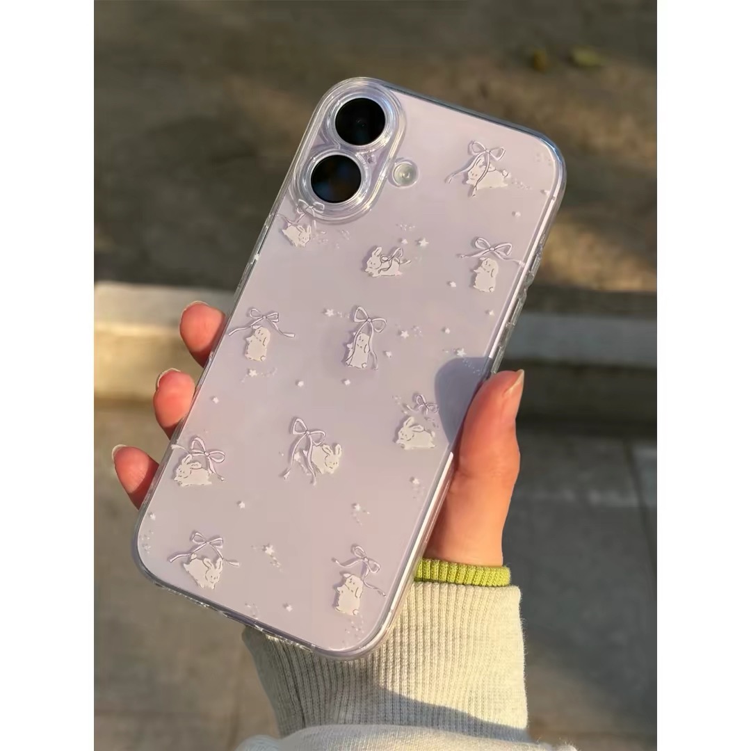 Ốp lưng nơ thỏ pastel_O63 (Iphone, Huawei, Honor, OPPO, Vivo, Xiaomi & Redmi)