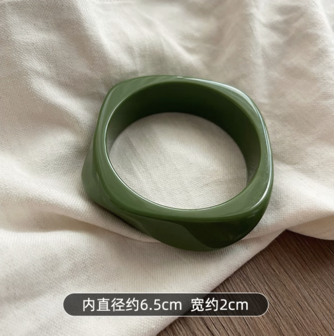 Vòng tay bản to vân đá_M01