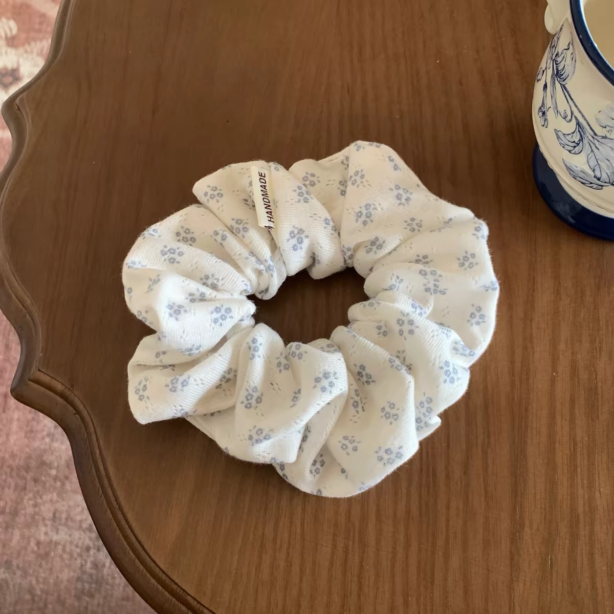 Bộ băng đô và cột tóc hoa vintage_L23