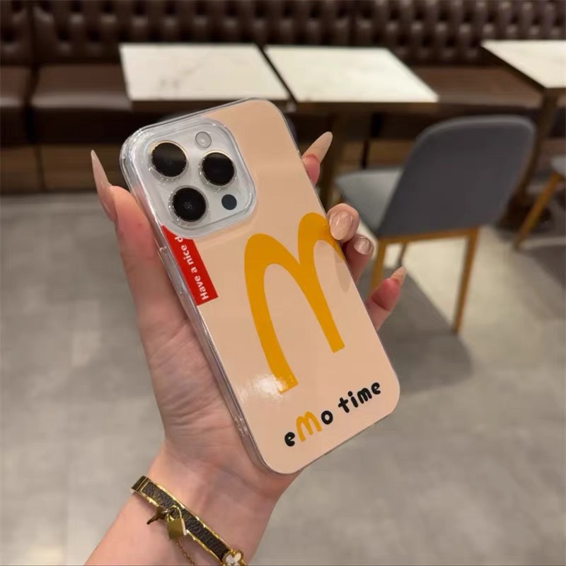 Ốp lưng McDonald’s burger dễ thương kèm giá đỡ điện thoại_O230 (Iphone, Huawei, Honor, OPPO, Vivo, Xiaomi & Redmi)