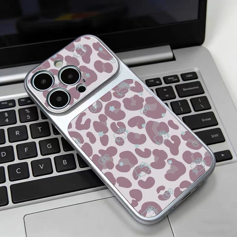 Ốp lưng Hello Kitty họa tiết da báo_O215 (Iphone, Huawei, Honor, OPPO, Vivo, Xiaomi & Redmi)