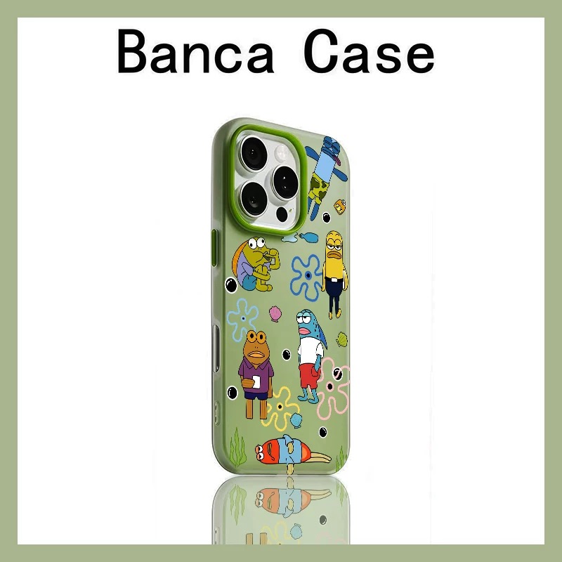 Ốp lưng SpongeBob hoạt hình biển_O82 (Tất cả các dòng Iphone)