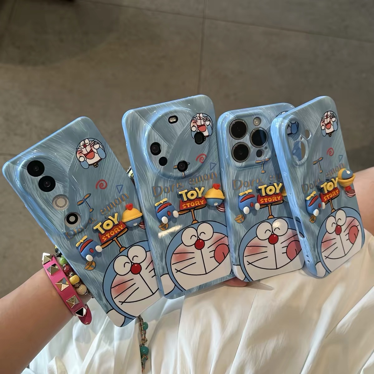 Ốp lưng Doraemon Toy Story_O218 (Iphone, Huawei, Honor, OPPO, Vivo, Xiaomi & Redmi)