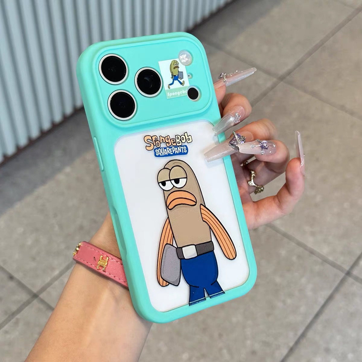 Ốp lưng SpongeBob họa tiết nhân vật hoạt hình_O231 (Tất cả các dòng Iphone)
